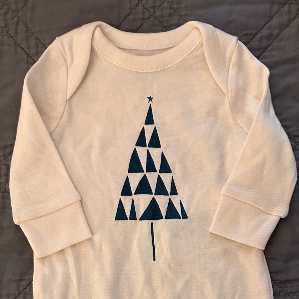 Baby GAP Christmas Tree Bodysuit